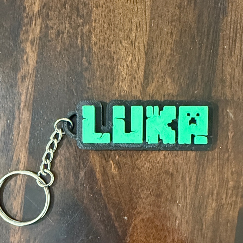 Keychain with LUCA name